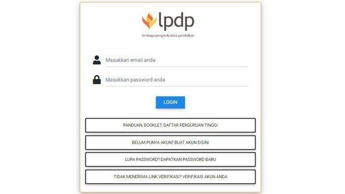 Cara daftar lpdp s1