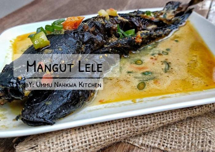 Cara memasak mangut lele asap