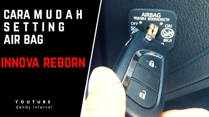 Kunci kijang kapsul alarm pasang