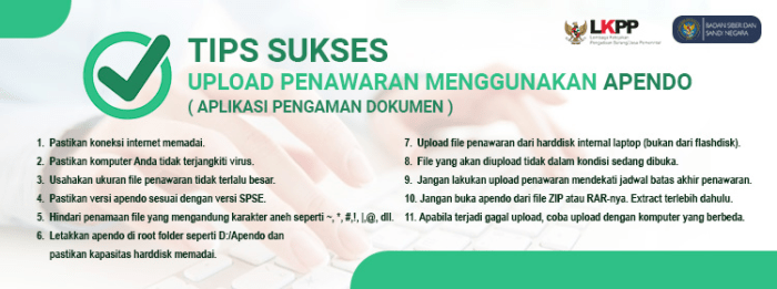 Cara daftar lpse kota bandung
