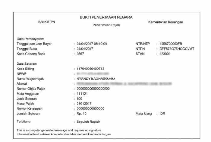 Cara lapor pajak badan bulanan