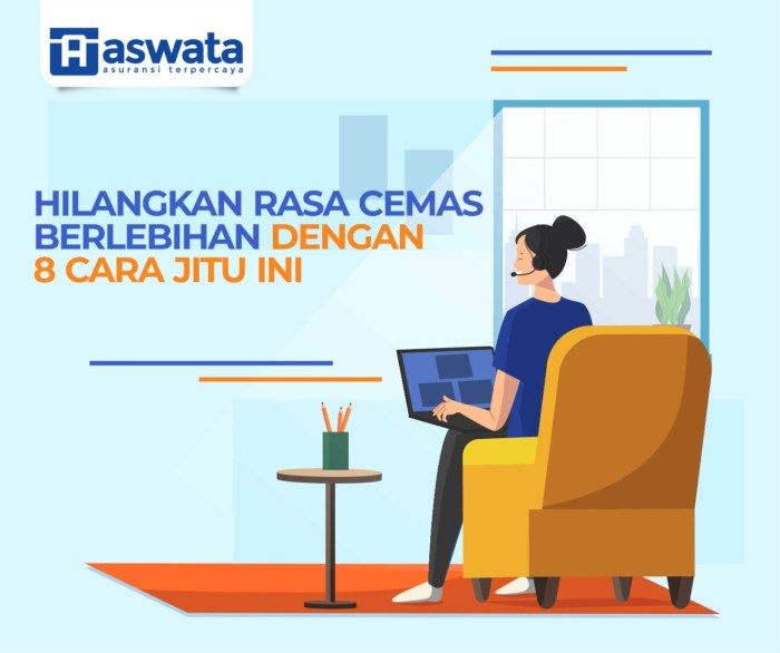 Cara menghilangkan kecemasan dan ketakutan