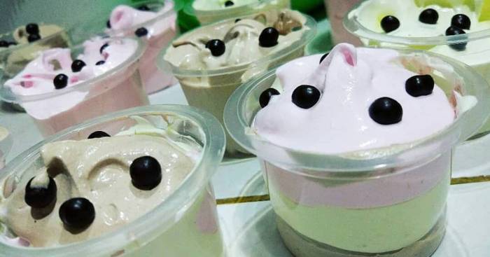 Cara membuat semprong es krim