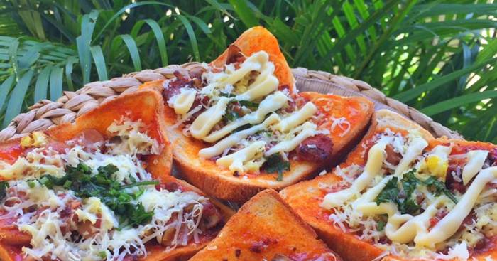 Cara menghias roti tawar sederhana