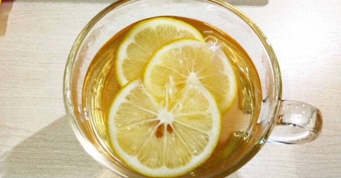 Cara membuat green tea lemon