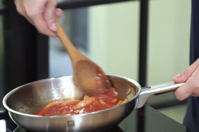 Cara memasak asam manis pedas