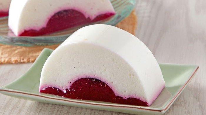 Cara membuat puding dari santan