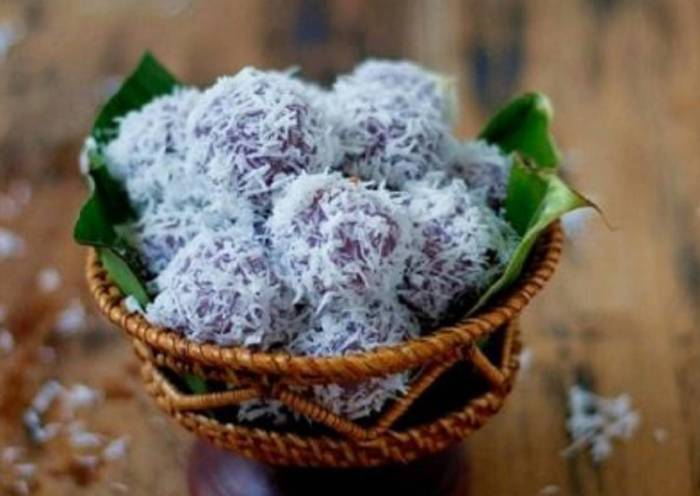 Cara bikin klepon ubi jalar
