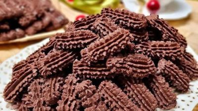 Cara membuat choco almond
