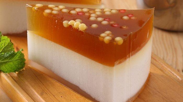 Cara membuat puding dari santan
