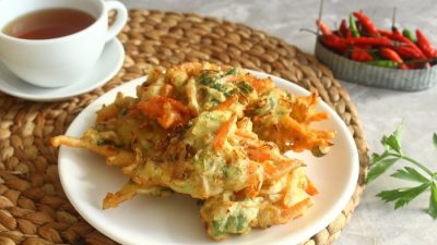 Cara membuat bakwan dari tepung sasa