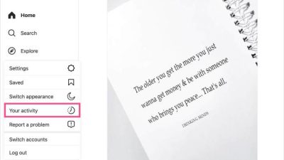 Cara mengetahui like di instagram