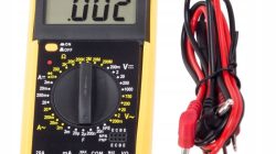 Cara menggunakan multimeter digital dt9205a