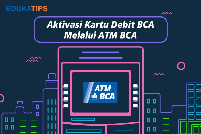 Cara registrasi bca di atm