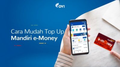 Cara top up e money mandiri di hp