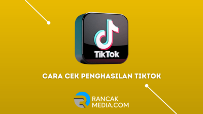Cara cek penghasilan tiktok