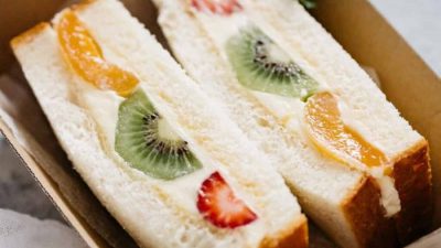 Cara buat sandwich buah