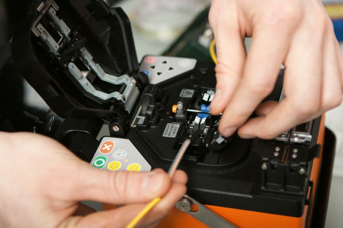 Cara splicing kabel fo