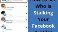 Bagaimana caranya melihat orang yang mengintip facebook kita