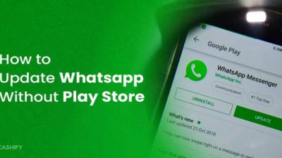 Cara update wa tanpa play store