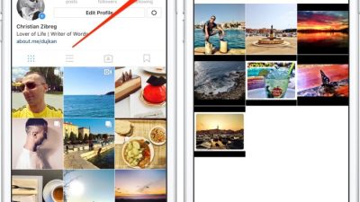 Cara mengarsipkan foto di instagram