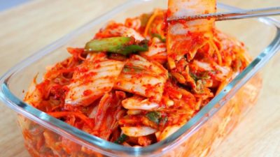 Cara bikin kimchi sawi putih