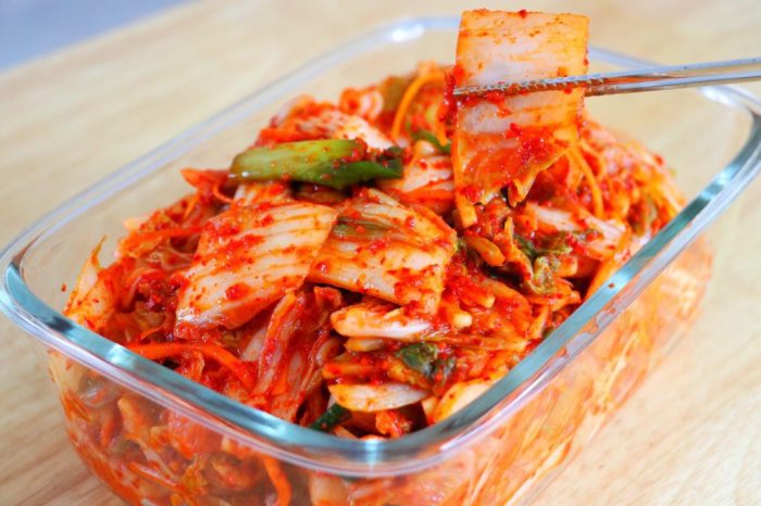 Cara bikin kimchi sawi putih
