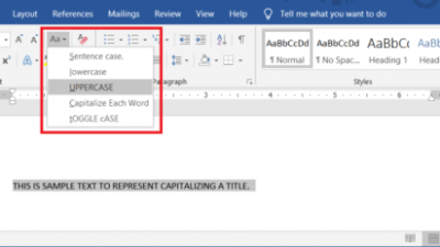 Panduan Mudah Mengubah Semua Huruf Jadi Kapital di Microsoft Word