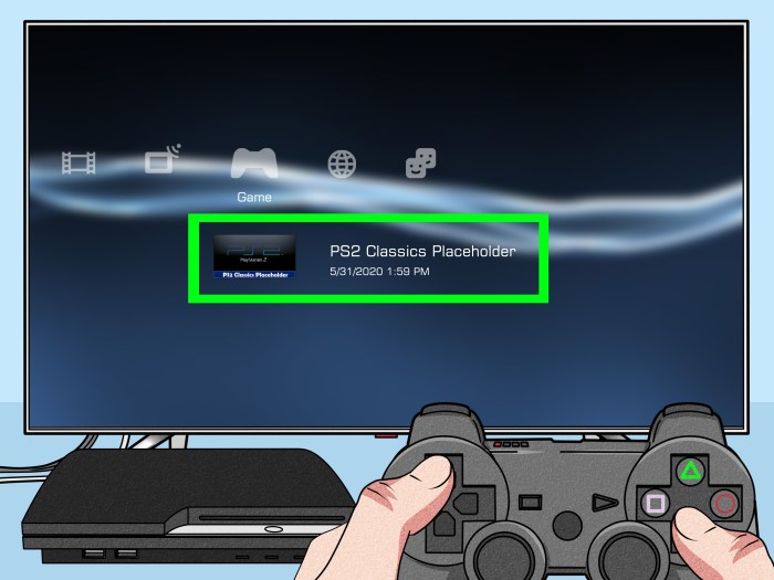 Cara memainkan game ps2 di ps3
