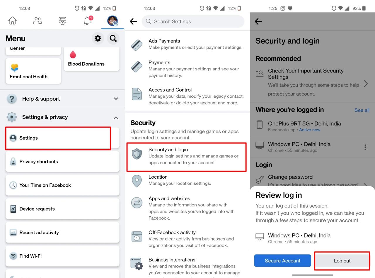Cara menghapus akun facebook yang di hack orang lain