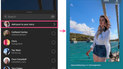 Cara mengubah latar belakang story instagram