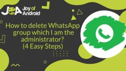Cara admin menghapus grup whatsapp