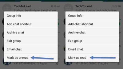 Cara agar notifikasi wa tidak terbaca