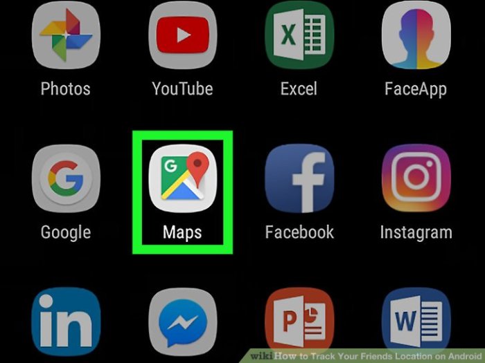 Cara mengetahui lokasi teman dengan android