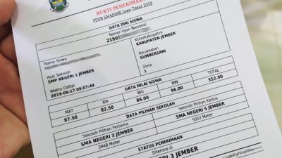 Cara mengisi kode keamanan ppdb online