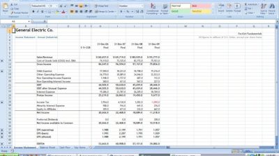 Cara bikin laporan keuangan di excel