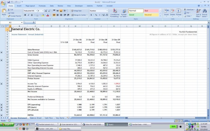 Cara bikin laporan keuangan di excel