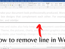 Cara Mudah Menghilangkan Garis Pembatas di Word 4 Cara Mudah Menghilangkan Garis Pembatas di Word