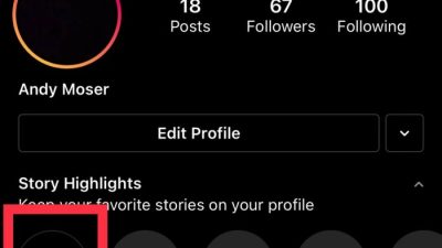 Cara membuat sorotan ig dari galeri