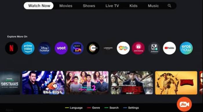 Cara mencari channel set top box
