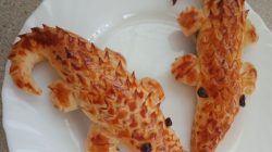 Cara membuat roti buaya