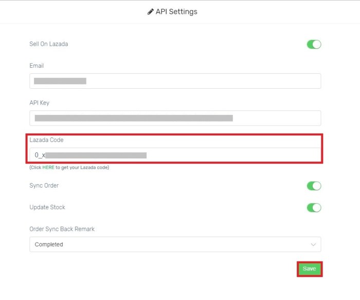 Cara aktifkan cod di lazada