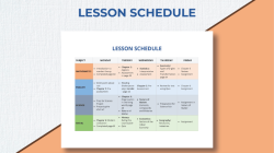 Cara membuat jadwal pelajaran di word