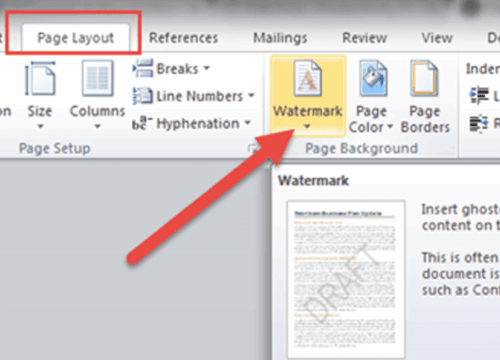 Cara Memberi Watermark pada Dokumen Word