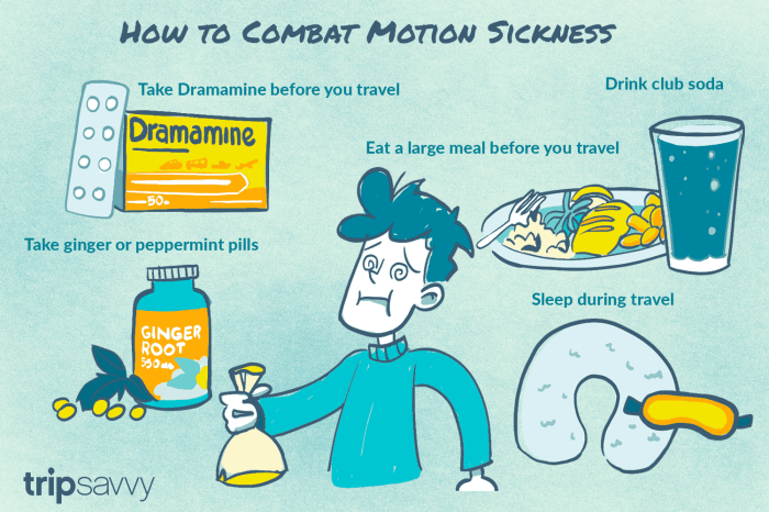 Cara mengatasi motion sickness