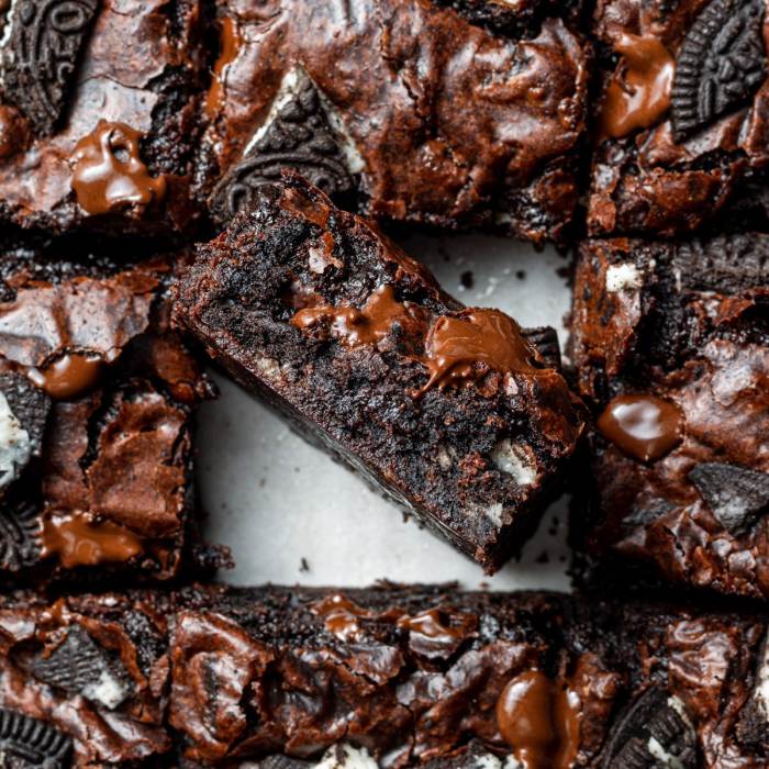 Cara membuat brownies dari oreo