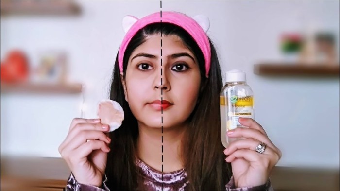 Cara membersihkan make up tanpa micellar water