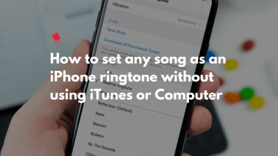 Cara mengatur nada dering iphone