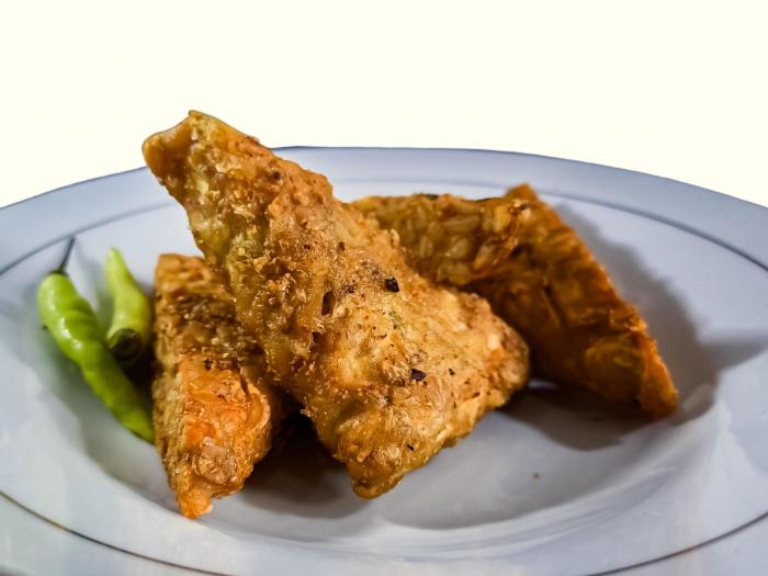Cara membuat tempe tepung goreng