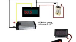 Cara pasang voltmeter digital 3 kabel